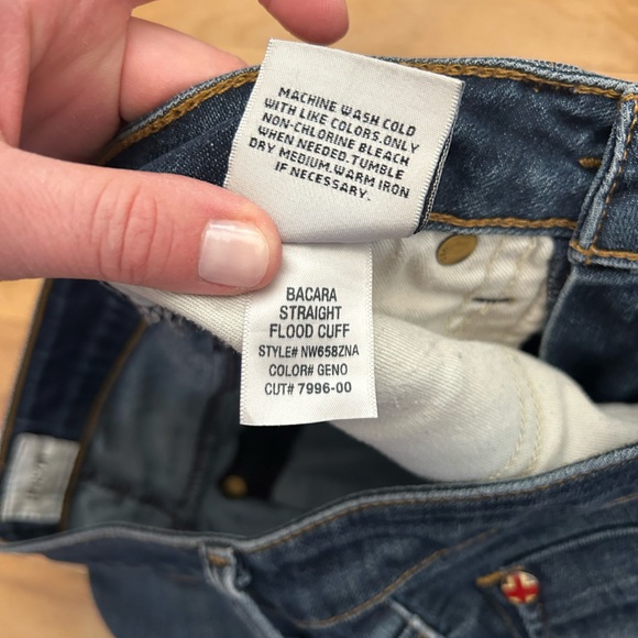 Hudson Bacara Straight Flood Cuff Jeans - Picture 8 of 14